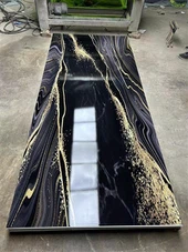 3D PVC marmorna deska